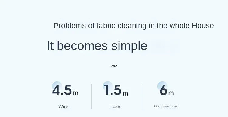 Donlim 6906 Fabric sofa Cleaning machine High temperature steam jet suction integrated carpet curtain mattress cleaning machine