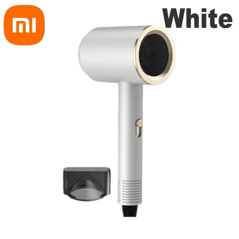 Sèche-cheveux domestique Xiaomi 24000W Sèche-cheveux à ions négatifs bleus haute puissance à séchage rapide sans blesser les racines des cheveux