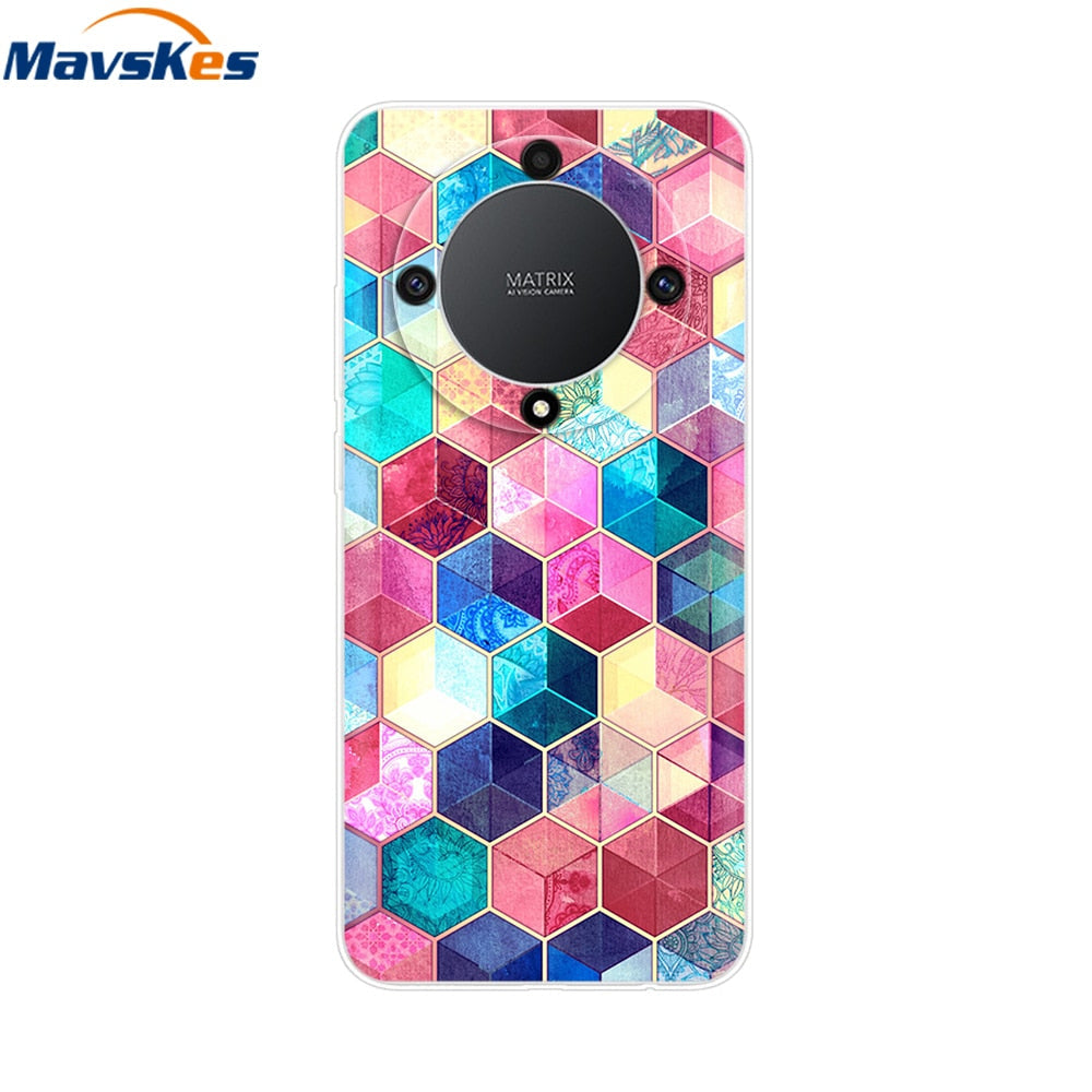 Coque de téléphone Pour Honor Magic 5 Lite 5G TPU souple en silicone