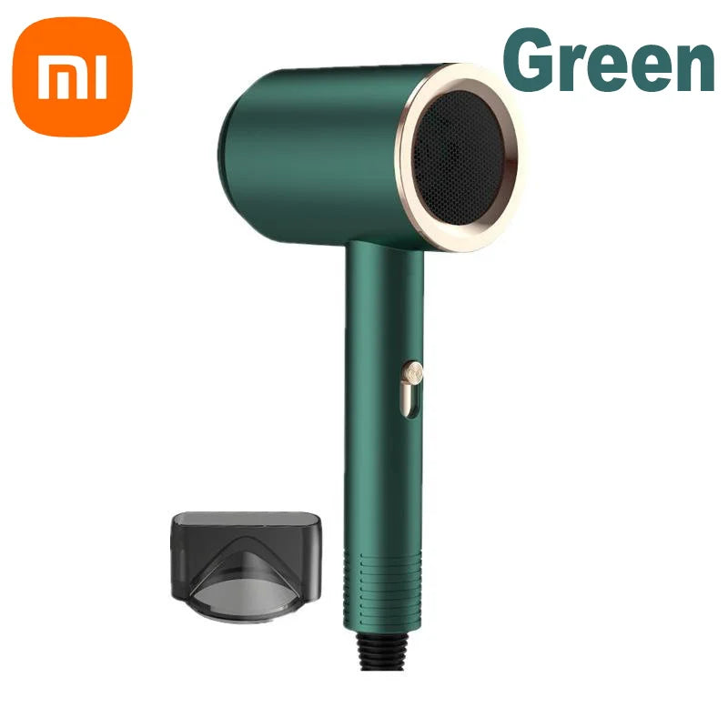 Sèche-cheveux domestique Xiaomi 24000W Sèche-cheveux à ions négatifs bleus haute puissance à séchage rapide sans blesser les racines des cheveux