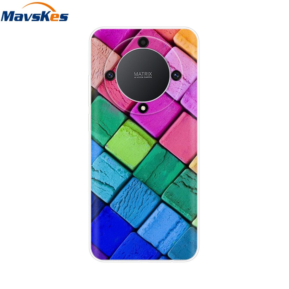 Coque de téléphone Pour Honor Magic 5 Lite 5G TPU souple en silicone