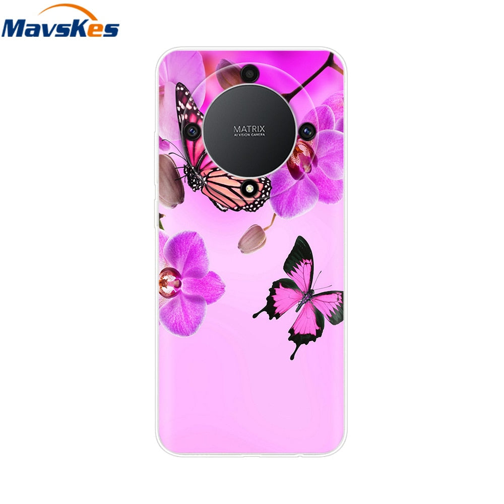 Coque de téléphone Pour Honor Magic 5 Lite 5G TPU souple en silicone